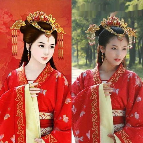 古代美女微信头像漫画比基尼