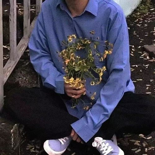 用捧花头像等一个春暖花开