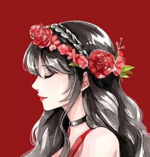 有什么好看的侧脸女生头像