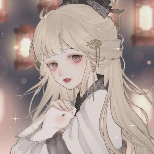 唯美浪漫系动漫女生头像