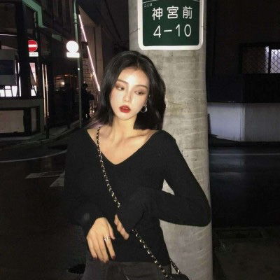 帅气女生头像真人社会女生头像超拽