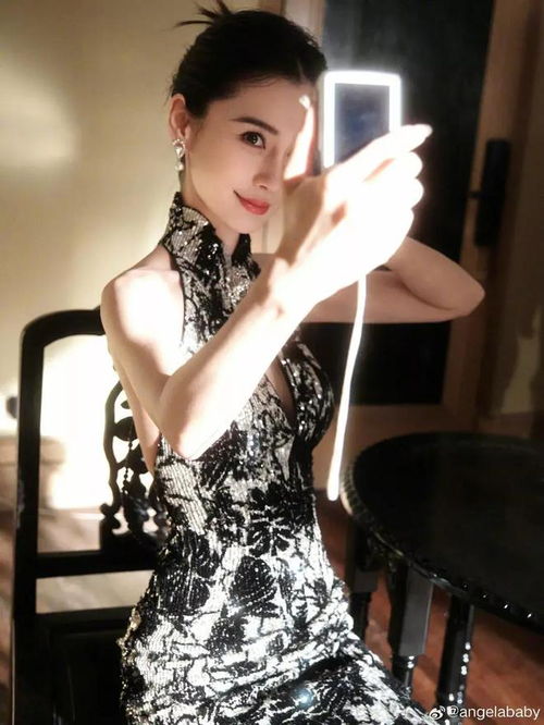 杨颖旗袍造型太瘦了吧