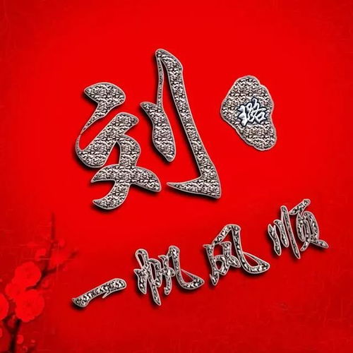 姓氏头像换个头像沾沾喜气,46款鸿运当头中国风艺术壁纸,快来找找您的