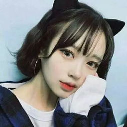 女生头像好看的短发女生头像