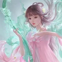 粉色仙里仙气女生头像动漫古装粉色仙气十足的女生头像