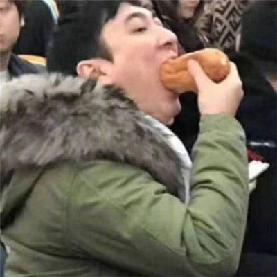 王思聪吃热狗情头王思聪吃热狗高清动漫情头图片