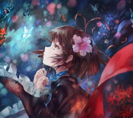 求黑发红瞳或者白发的动漫人物或者插画都可以,像赤瞳这类大家基本都知道的就不要了