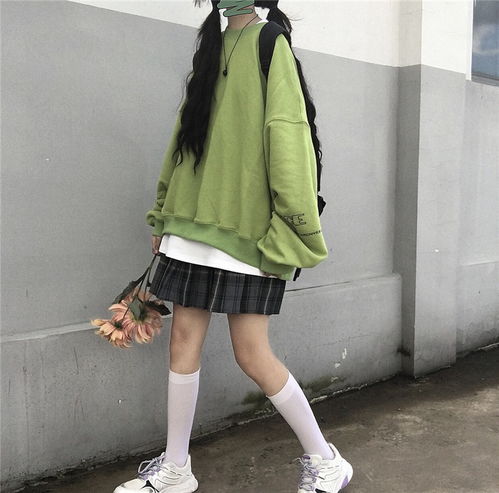 2019新款韩版bf风圆领套头宽松版卫衣女春秋薄款长袖百搭上衣ins