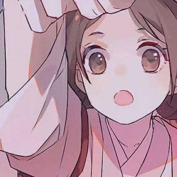 女生动漫头像超可爱粉色少女动漫头像