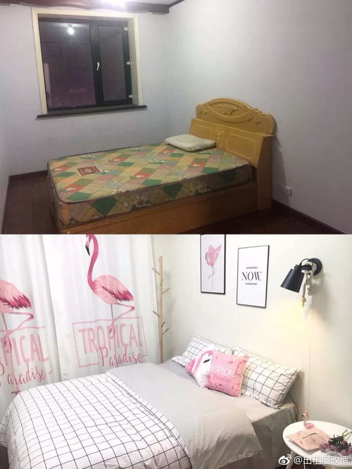 少女心爆棚的高颜值ins风房间大改造,让你的蜗居比男朋友还暖