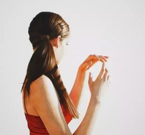 笔下皆美女,画家用色彩传递温柔,婀娜多姿