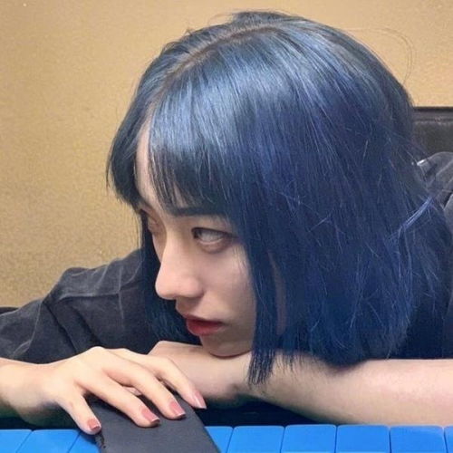 云梓短发原宿干净女孩丨听云与女生头像我要个性网