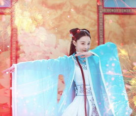 鞠婧祎杨幂唐嫣赵丽颖郑爽杨紫毛晓彤,女星一袭蓝衣谁仙气飘飘