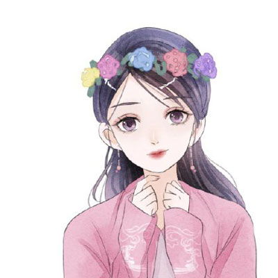 古风漫画头像女妖艳冷酷少女古风动漫头像