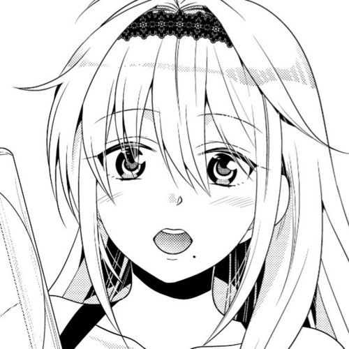 日系黑白动漫女头