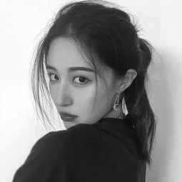 不要回头黑白女生头像qq头像扣扣居