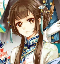 古风美女洛书绘动漫美少女二次元美女插堆糖,美好生活研究所