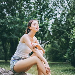 风华正茂的青春美少女