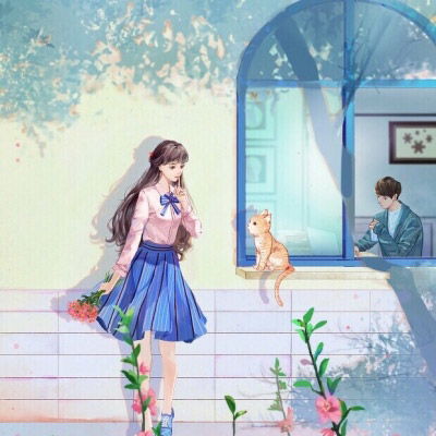 女人微信头像带来好运的风景图