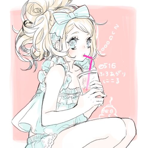 二次元少女萌妹子可爱插画头像小堆糖,美好生活研究所