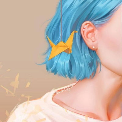 沐糖插画画师karmenlon创意唯卡通动漫头像我要个性网
