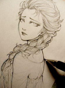 那些很唯美的小清新女生手绘插画,美呆了