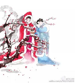 清华才女把词牌名画成美人,张张美得动人心弦