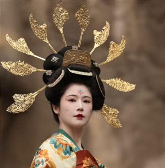 女子弘扬中国传统汉服,被质疑穿日本服饰,网友没文化就少说话