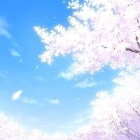 梦幻樱花头像女生动漫浪漫樱花少女头像图片