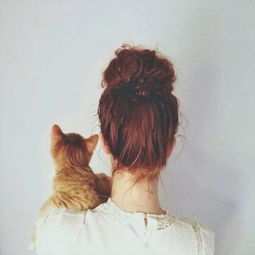 女生头像女孩猫小清新欧美文艺美女与堆糖,美好生活研究所