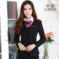 黑色正装美女头像图片微信头像图片大全