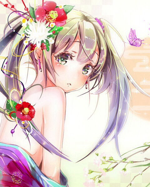 二次元少女动漫插画原创手绘萌系堆糖,美好生活研究所